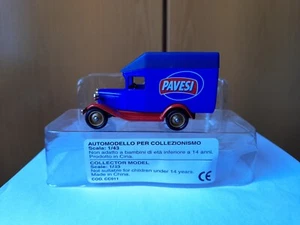 Corgi-1-43--FORD  Model A  ----" PAVESI "--bleu-rosso--obsoleto in blister--- - Foto 1 di 7