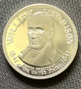William H Harrison 925 STERLING SILBER KUNST RUND FRANKLIN NEUWERTIG - Bild 1 von 2