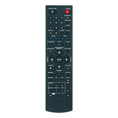 AKB37026853 Replaced Remote for LG Home Cinema AV System DH6420P DH6520T HT805PH - image 1 of 4