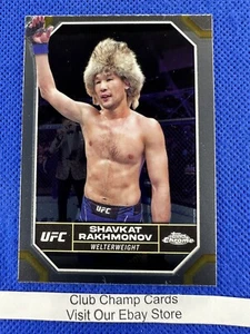 2024 #177 Shavkat Rakhmonov Topps Chrome UFC - Picture 1 of 2