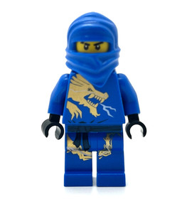 Jay DX The Golden Weapons Ninjago Lego Minifigure Lightning Dragon Battle 2521