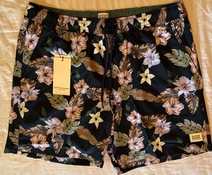 NWT Scotch & Soda Amsterdam Men’s XL Floral Swim Trunks Flower AOP $78 MSRP - Picture 1 of 11