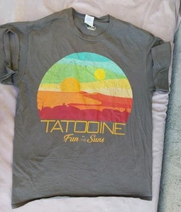 Camiseta gráfica Star Wars Tatooine Fun In The Suns Heritage adulto talla grande - Imagen 1 de 6
