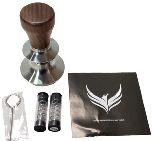 58.5mm Espresso Tamper Self-Leveling & Double Spring Loaded Calibrated Design V2 - Picture 1 of 8