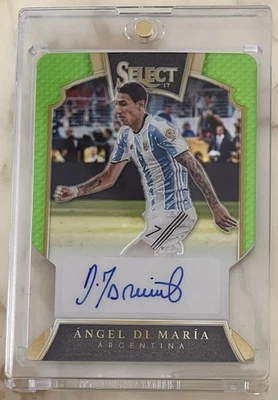 Angel Di Maria Signed Autographed 2015-16 PANINI Select Die Cut /25 #S-ADM - Image 1 of 4