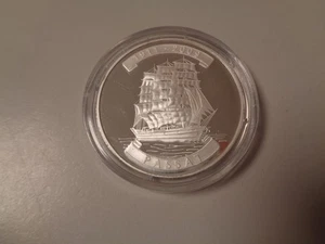 KOREA 2009 - 5 Won in Silber, PP - SEGEL SCHIFF Passat - Bild 1 von 2