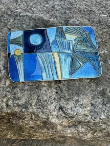 Broche David Andersen Plata de Ley Esmalte Noruega De Colección 4 Temporadas 2304 - Imagen 1 de 6
