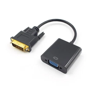  DVI-zu-VGA-Adapter DVI 24 + 1 DVI-D-Stecker zu VGA-Buchse - Bild 1 von 3