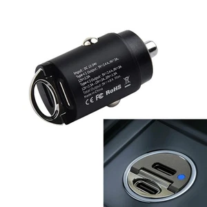 Auto Telefon Ladegerät Zubehör 12 V–24 V 30 W Mini Schnelles Laden Port - Zdjęcie 1 z 24