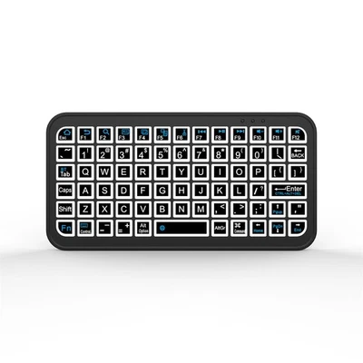 Mini portable colorful wireless keyboard for phone tablet laptop - Image 1 of 4
