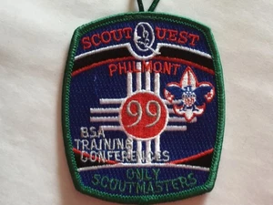 Patch conferenza allenamento Philmont Scout Ranch solo Scoutmasters 1999 - Foto 1 di 1