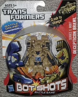 Transformers Bot Shots Brawl new sealed B007 mosc unopened - Image 1 of 2