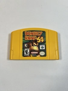Donkey Kong 64 (Nintendo 64, 1999) Auténtico Cartucho de Juego Probado - Imagen 1 de 4