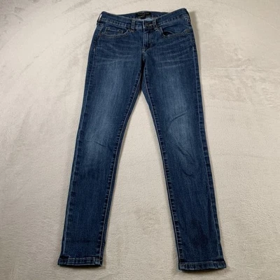 Banana Republic Jeans Womens 25 0 Petite Skinny Stretch Denim Mid Rise Classic - Image 1 of 4