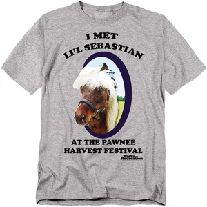 Li'L Little Sebastian Parks And Recreation Licensed Adult T-Shirt - Picture 1 of 2