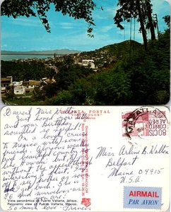 Puerto Vallarta Jalisco Mexiko Panoramablick Postkarte - Bild 1 von 1
