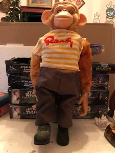 BATTERY OPERATED RANDY WALKING MONKEY WITH FREE BOX - Picture 1 of 9