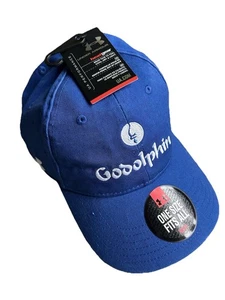 🏇Gorra de béisbol Godolphin Under Armour azul carreras de caballos mosca etiquetas Emirates - Imagen 1 de 10