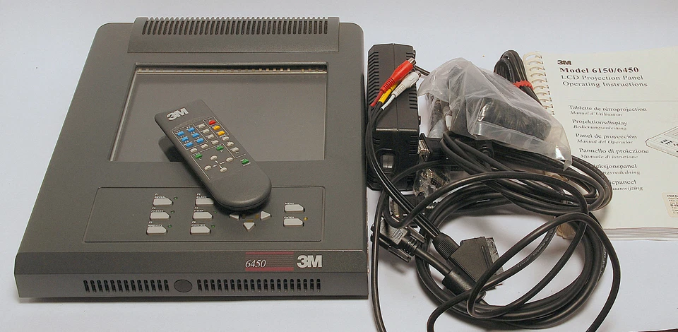 3M Model 6450 LCD Projection Panel Projektionsdisplay i.V.m Overheadprojektor - Bild 1 von 1