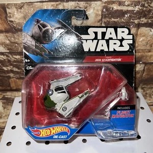 Mattel Hot Wheels Star Wars Die-Cast Yoda's Jedi Starfighter Starships New 2015 - Picture 1 of 7