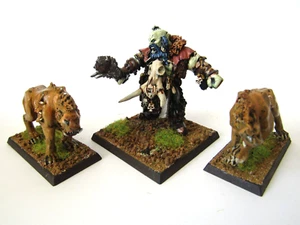 A2  WARHAMMER FB  /OLD WORLD OGOR KINGDOMS ARMY - HUNTER PAINTED METAL - Picture 1 of 4