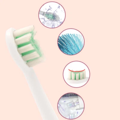 8Pc Brush Heads For Usmile Y1/U1Electric Toothbrush Fit Vitality Precision Clean