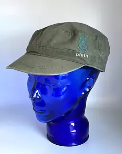 Sombrero Cadete Pistil Verde Ejército Azul Bordado Hoja Detalle - Imagen 1 de 9