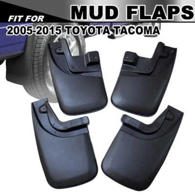 Guardabarros para Toyota Tacoma guardabarros protectores contra salpicaduras 2005-2015 trasero + delantero 4 un. Foto 1 de 4