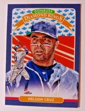 2020 DONRUSS BABY SHARK EMOJI NELSON CRUZ (m)