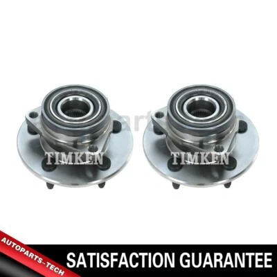 2x Conjunto de cojinete y buje de rueda delantera Timken para Ford F-150 1997~2000 Foto 1 de 4