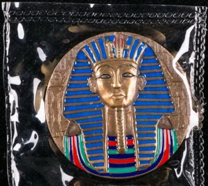 China Shanghai Mint 2018 Impression of Egypt Brass Medal 60mm COA - Picture 1 of 4