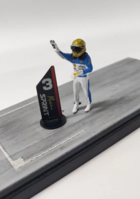 L. Hamilton 1/43 Ferrari miami sprint race 2025 gp sf-25 1:43 + P1 - Immagine 1 di 4