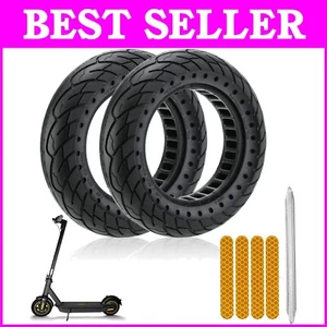 Replace Ninebot Segway MAX Tires with Solid Rubber 10x2.5 Inch Honeycomb Design - Picture 1 of 10