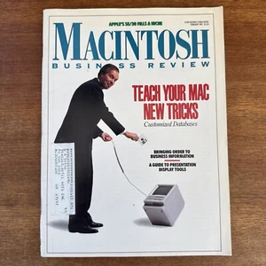 MacIntosh Business Review Feb 1989 Teach Your Mac New Trickls - Picture 1 of 4