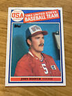 John Hoover 1985 Topps #397 USA Baseball Team