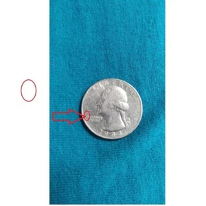 Coin 25 cents with error in word " IN" is cover with metal 1983 do not can read - Picture 1 of 1