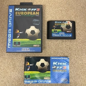 Kick Off 3: European Challenge (SEGA Genesis) [Complete & Tested] EU Version - Picture 1 of 5