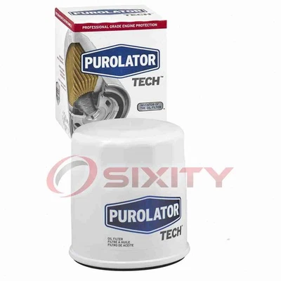 Filtro de aceite de motor Purolator TECH para Nissan Tiida 2007-2018 1,8 L L L4 aceite gu Foto 1 de 4
