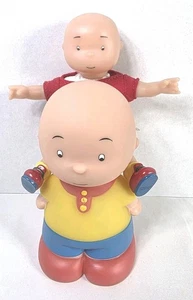 Caillou Famosa Rubber Squeeze 6 1/4" Toy Character & Caillou 2012 Figurine - Picture 1 of 23
