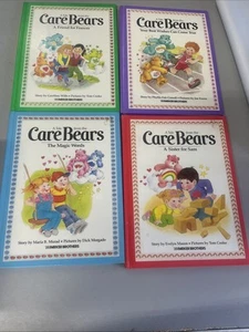4 Care Bears A Tale From The Care Bears Magic Words-sister For Sam-see Notes - Picture 1 of 10