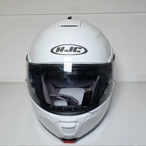 HJC IS- MAX 2 White Full Face Integrated Shield Motorcycle Helmet Size 4X - Picture 1 of 7