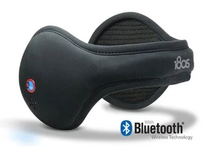 180s Unisex Bluetooth HD Behind the Head Black Ear Warmers Gen 2  - Picture 1 of 1