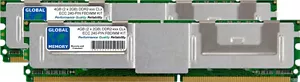 4GB (2x2GB) DDR2 533/667/800MHz 240-PIN ECC FULLY BUFFERED FBDIMM SERVER RAM KIT - Picture 1 of 1