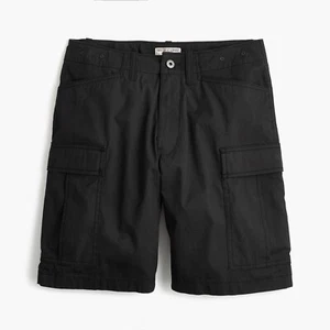 Pantalones Cortos Wallace & Barnes J.Crew Carga Bolsillo Carga Para Hombre 38W Negros - Imagen 1 de 7