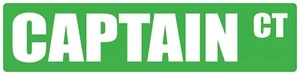 Letrero de plástico para calle ocupacional Captain 6""h X 24""w - Imagen 1 de 1
