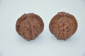 Vintage Pair of Chinese Walnut  - Picture 1 of 5