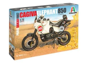 1:9 Italeri Cagiva Elephant 850 Paris-Dakar 1987 Moto Bike Kit IT4643 Model - Picture 1 of 10