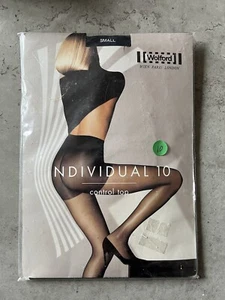 WOLFORD INDIVIDUAL 10 den , control top , S , admiral - Picture 1 of 2