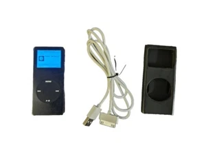 Apple iPod Nano A1137 Black/Silver 1st Generation 4GB! Storage W Case/Charger Lo - Picture 1 of 22