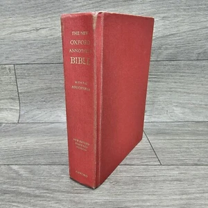 The New Oxford Annotated Bible With The Apocryphal/Deuterocanonical Books 1994 - Picture 1 of 13